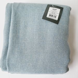 Blackout Curtain 63"H×50"W One Panel Linen Aruba Blue Threshold